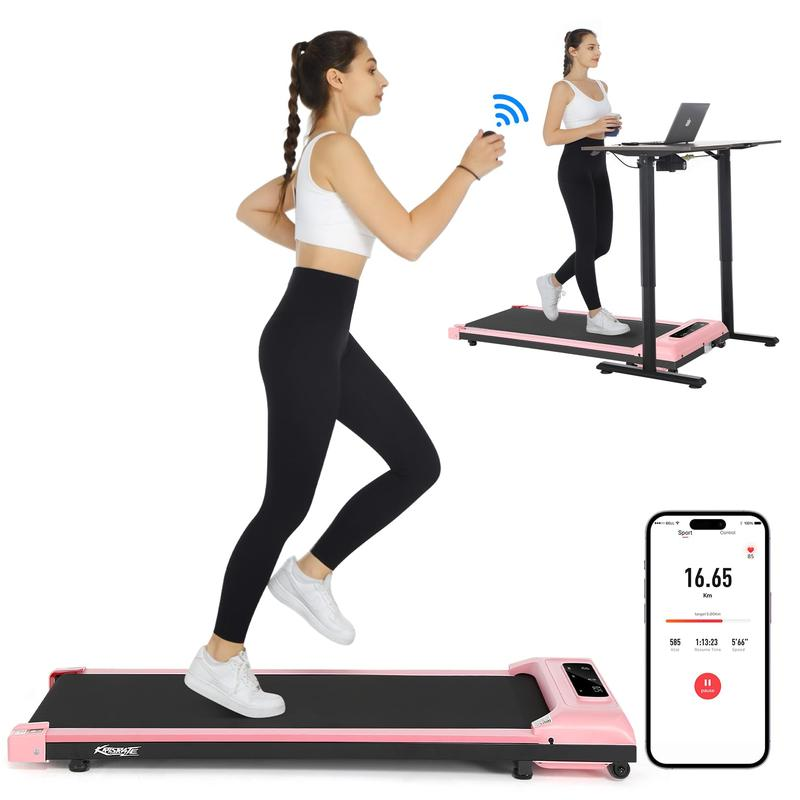 🏃‍♀️ Smart Walking Pad Treadmill – Quiet, Foldable & Remote Controlled for Home or Office Fitness 💼✨