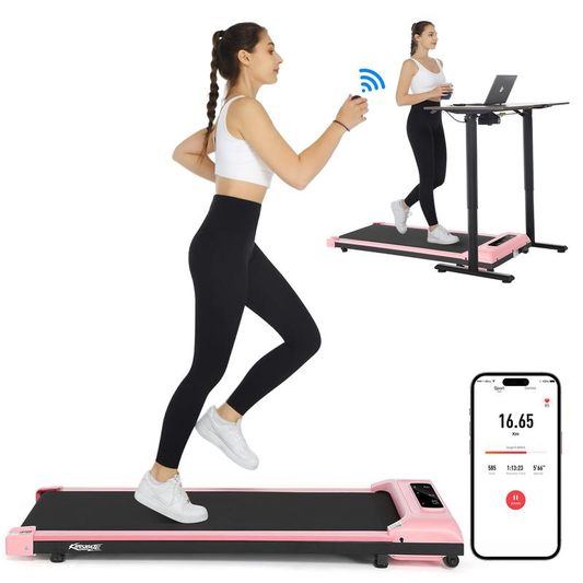 🏃‍♀️ Smart Walking Pad Treadmill – Quiet, Foldable & Remote Controlled for Home or Office Fitness 💼✨