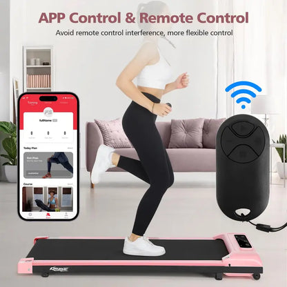 🏃‍♀️ Smart Walking Pad Treadmill – Quiet, Foldable & Remote Controlled for Home or Office Fitness 💼✨