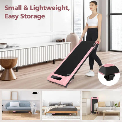 🏃‍♀️ Smart Walking Pad Treadmill – Quiet, Foldable & Remote Controlled for Home or Office Fitness 💼✨