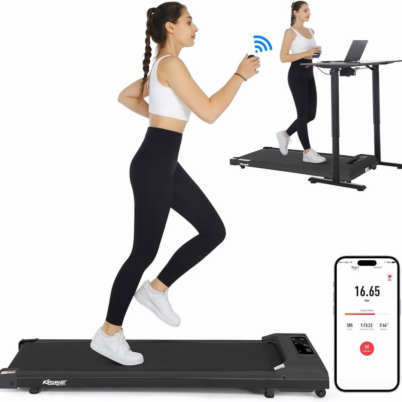 🏃‍♀️ Smart Walking Pad Treadmill – Quiet, Foldable & Remote Controlled for Home or Office Fitness 💼✨