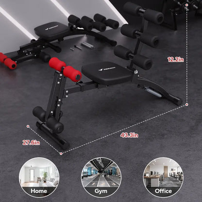 🏋️ MERACH 10-in-1 Ab Machine Workout Bench – Transform Your Core at Home! 💪🔥
