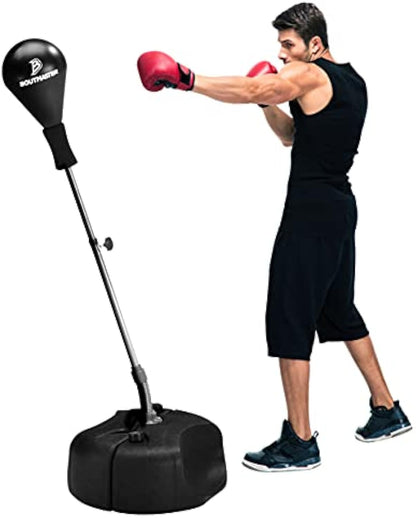 🥊 Punching Bag with Stand – Adjustable Height for Teens & Adults | Stress Relief & Fitness💥